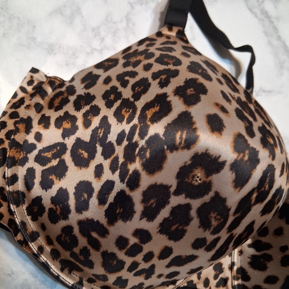🎊Secret Treasures Leopard Print Padded Wire Bra - Picture 4 of 8